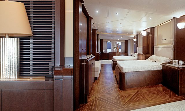 White Rabbit yacht Spacious Guest Suites