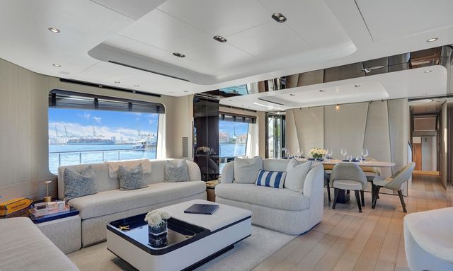 Enchante yacht Light and Airy Design