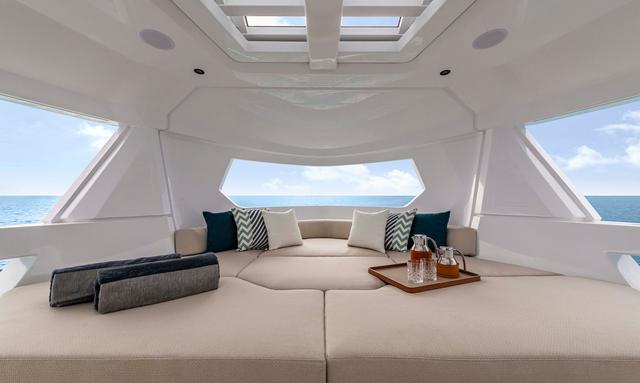 Adrenalina yacht All-Season Foredeck Lounge