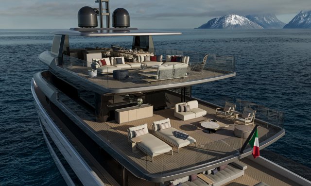 X145 Global / 01 yacht Explorer Range, Resort Decks