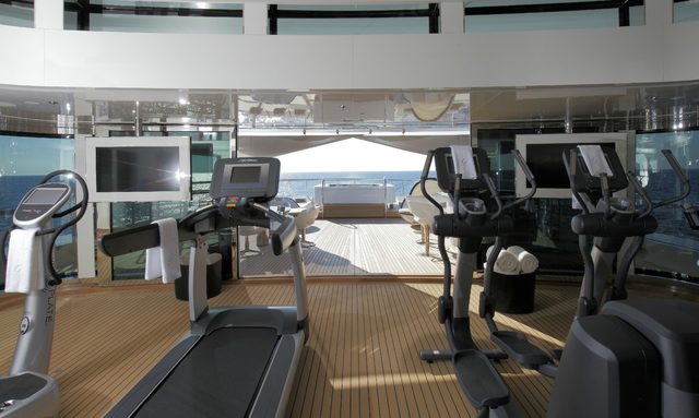 Nautilus yacht Wellness Deck