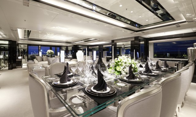 Silver Angel yacht Art Deco Interior