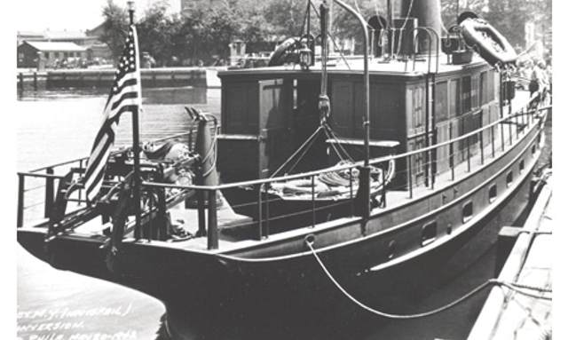 Innisfail yacht Wartime Service As USS YP-354