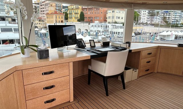 Rebels yacht Owner's Office