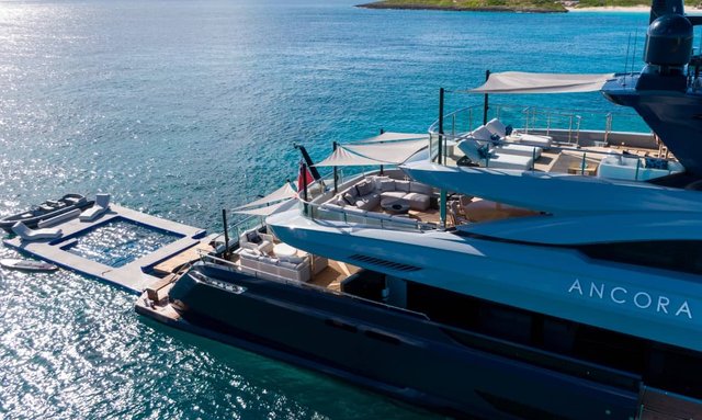 Ancora yacht Multi-Level Beach Club
