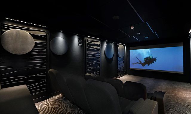 Albatross yacht Cinema and Luxury Amenities