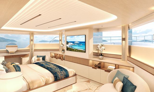 Martinique 07 yacht Owner’s Suite with a View