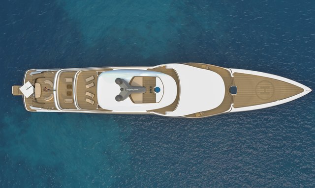 Project Opal yacht Observation Deck