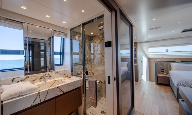 SSL yacht Luxurious Owner’s Suite