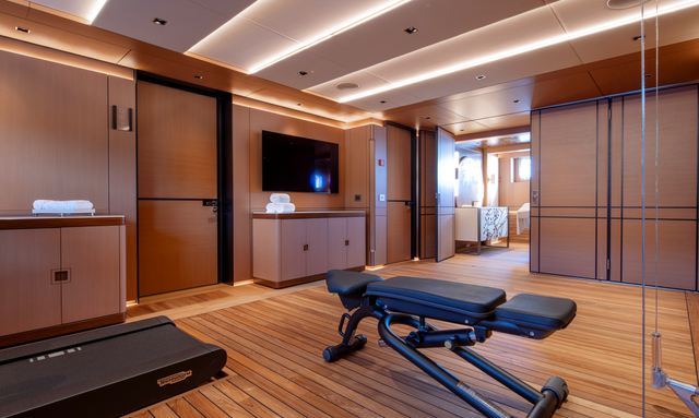 Lady Estey yacht Dedicated Wellness Centre
