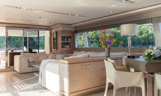Daloli yacht Main Saloon Design