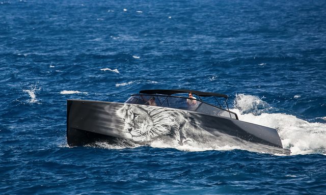 Lionheart yacht Custom VanDutch Tender