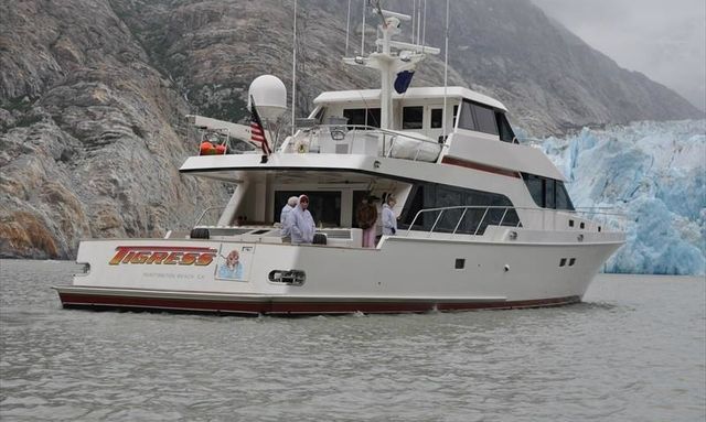 Tigress yacht Extensive Cruising Range