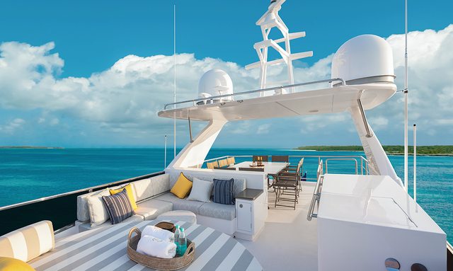 Sanibella yacht Carbon Fiber Upper Deck