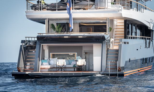 One Zero yacht Convertible Tender Terrace