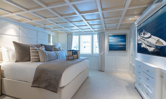 Lady Guinevere yacht Master Suite