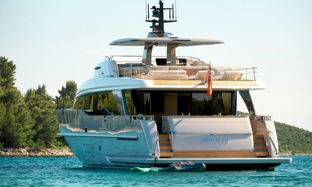 Azzurri yacht Swim Platform