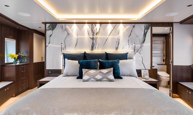 Sanibella yacht Main Deck Owner Stateroom