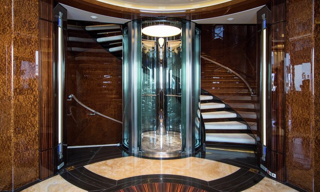 Arience yacht Dramatic Interior Design