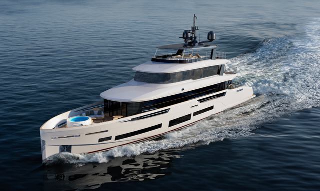 Sirena 118/ 01 yacht Fast-Displacement Efficiency
