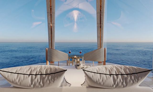 Project ELF yacht Sky-High Nest