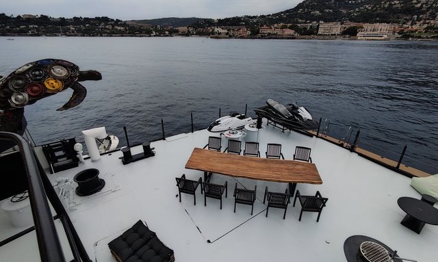 Te Streep yacht Versatile Aft Deck