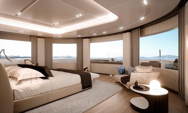 Lady A yacht Owner's Suite Luxury