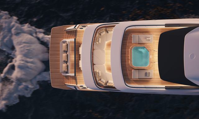 Goal yacht Three Distinct Outdoor Social Decks