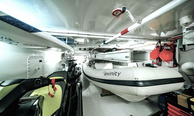 Exinity yacht Tender Garage