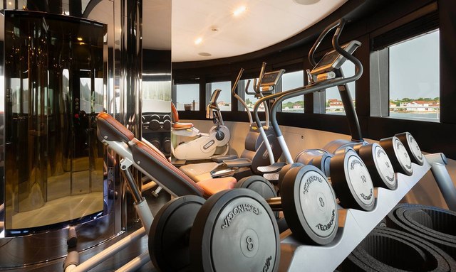 Taleya yacht Fully-equipped Gym