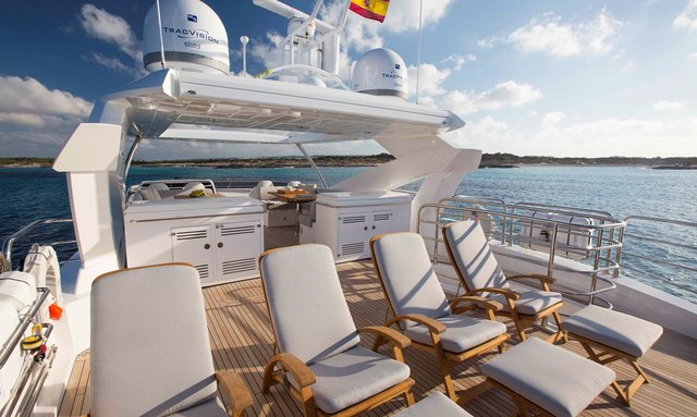 Play the Game yacht Expansive Sun Deck