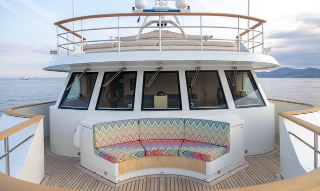 Sanctuary yacht Panoramic Fore Seating