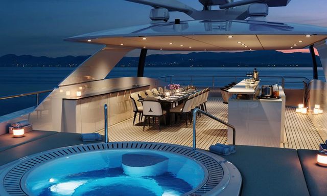 Orion yacht Huge Outdoor Space