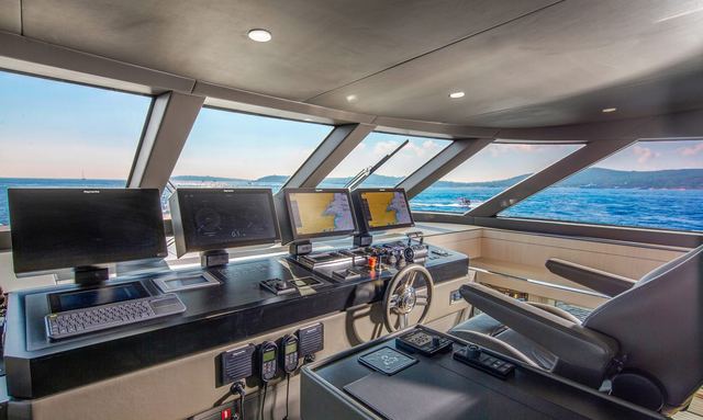 Jangada yacht Raised Pilothouse with a View