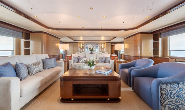 Jaguar II yacht Fresh Interior Design