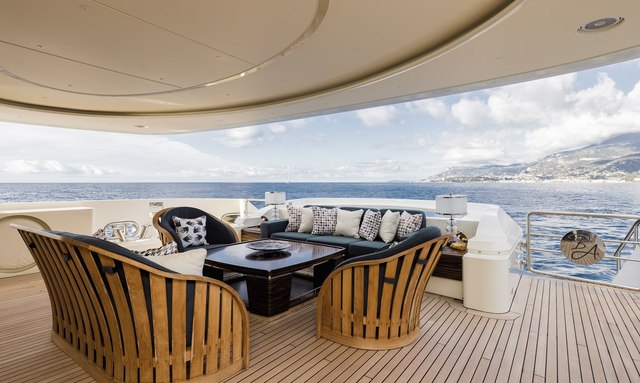 Belle Anna yacht Outdoor Living Priority