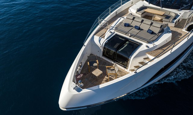 Bravo Hotel yacht Private Owner's Foredeck Terrace