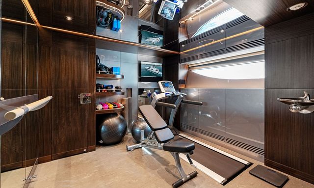 Serenity yacht Integrated Gym