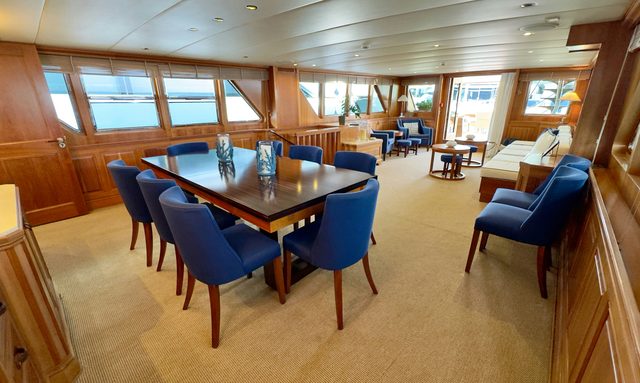 Parvati yacht Elegant Interior Design