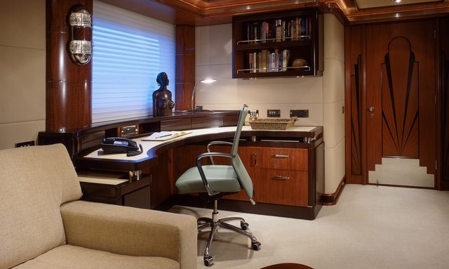 Triton yacht Art Deco Interior