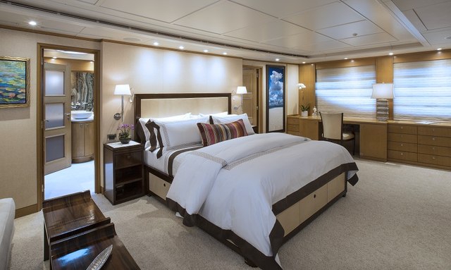 Paladin yacht Luxurious Master Suite