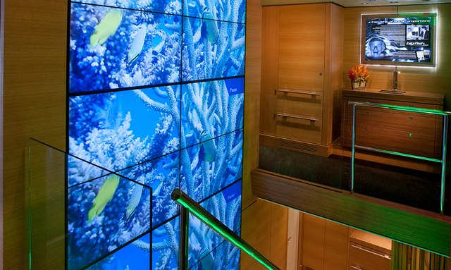 Big Fish yacht Video Wall