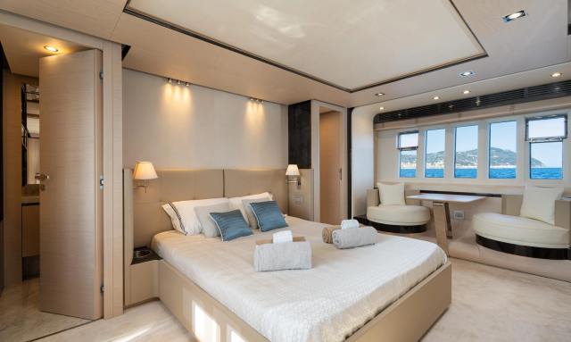 Trinidad yacht Full-Beam Owner’s Comfort