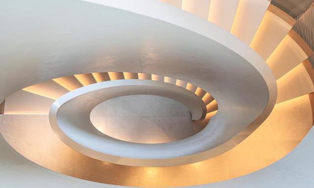AJ yacht Unique Staircase