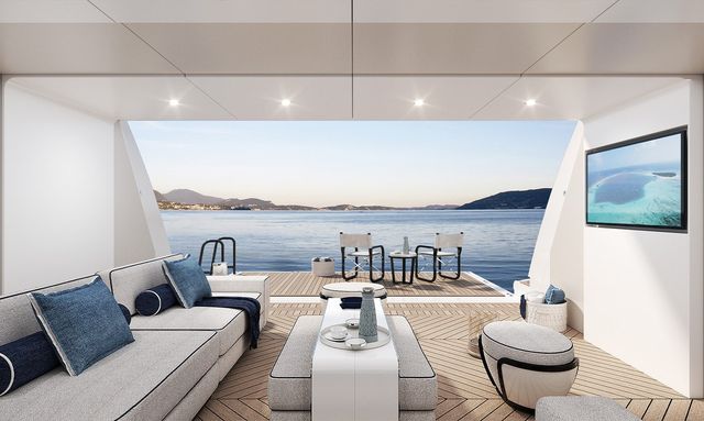 Project Sophia yacht Activity-Led Beach Club