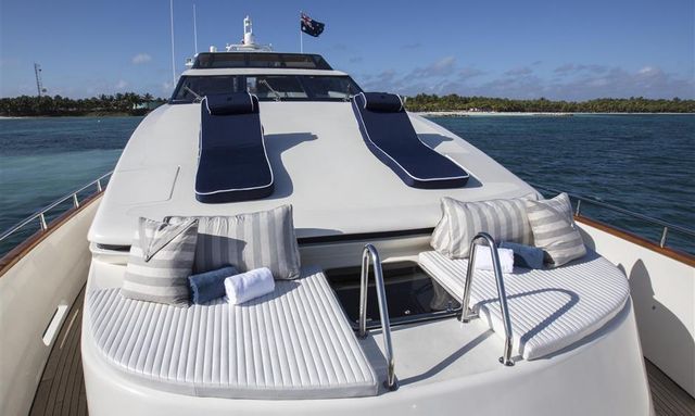 Endless Sun yacht Foredeck Features