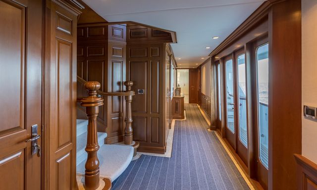 Pharaoh yacht Warm Interior Design