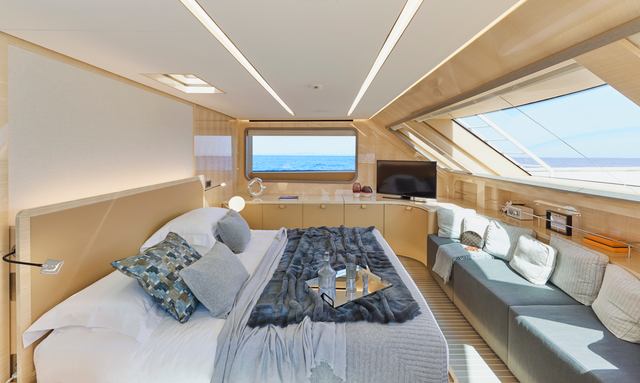 Naya 7 yacht A Main-Deck Owner's Suite