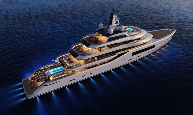 Amels 8002 yacht Hybrid Sustainability