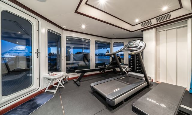 Moatize yacht Fitness Center